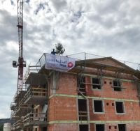Gleichenfeier bei der Wohnanlage Pinsdorf, Gmundner Straße