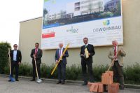Spatenstichfeier beim Schulcampus in Rohrbach-Berg